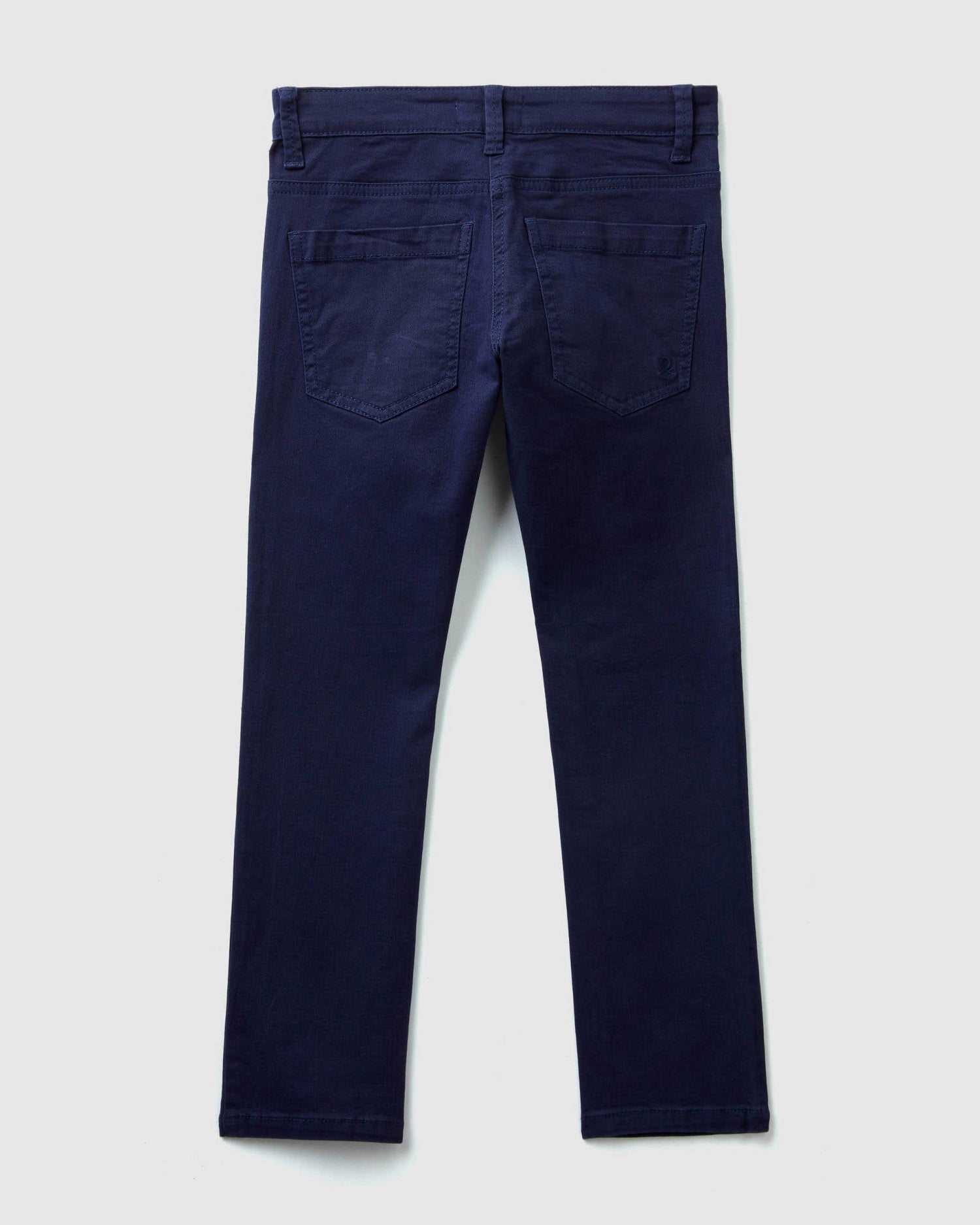 Dark Blue Trousers Benetton