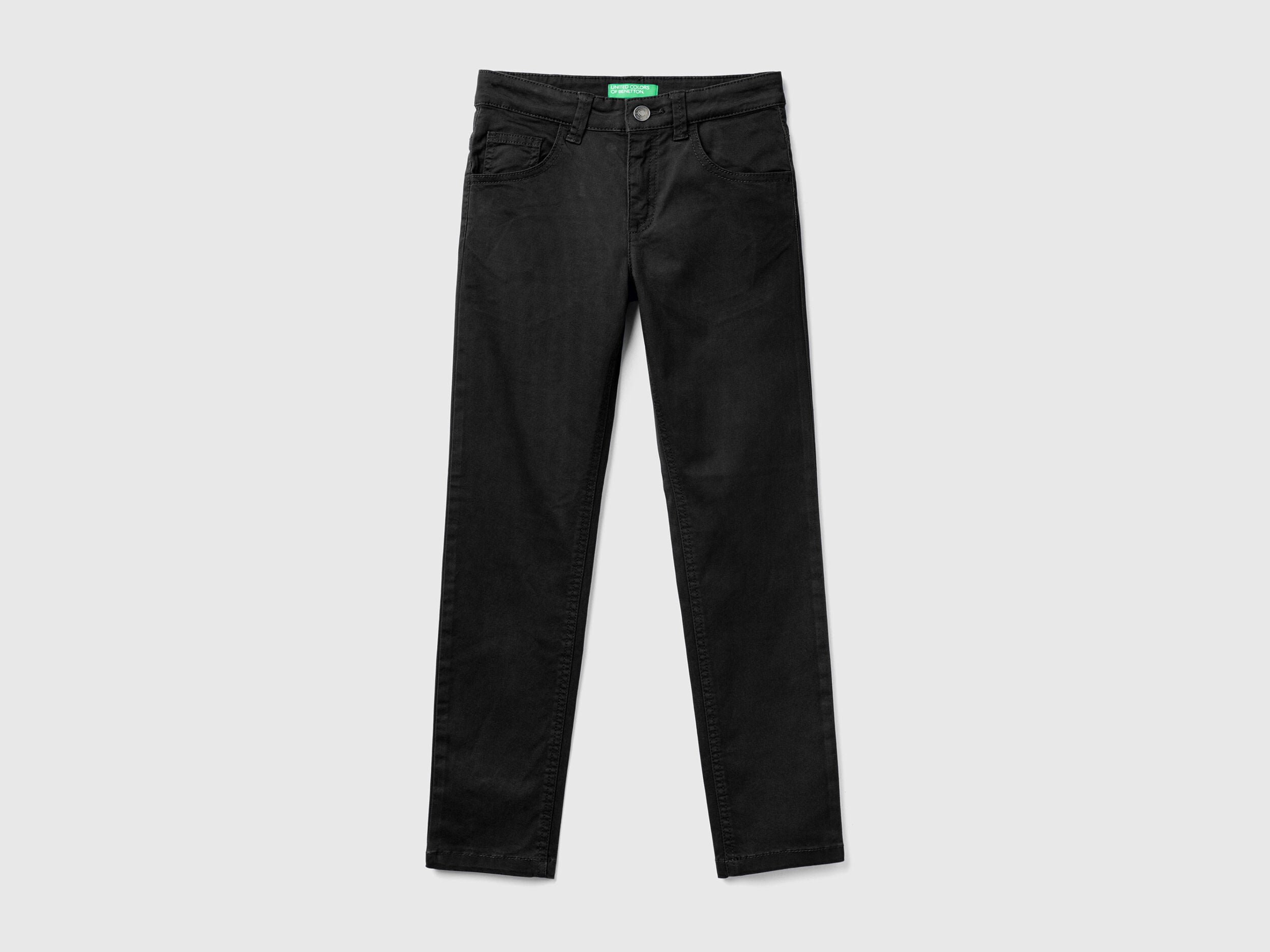 Five-Pocket Slim Fit Trousers - BEVAVA