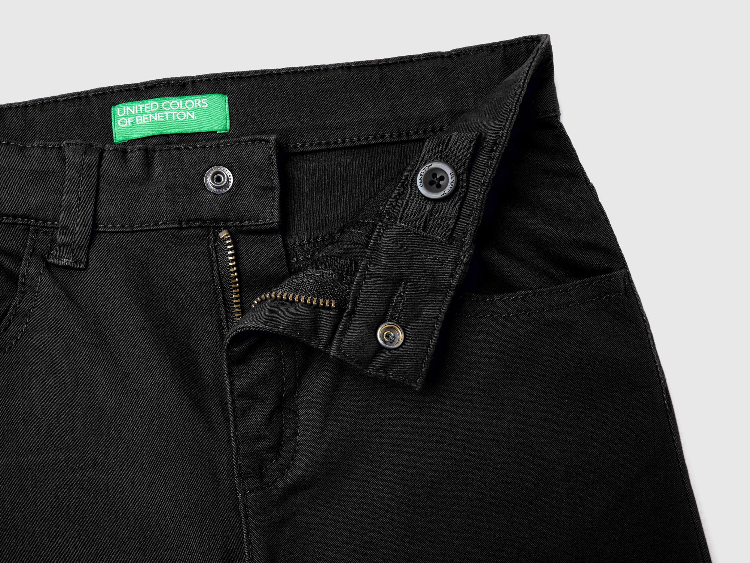 Five-Pocket Slim Fit Trousers - BEVAVA