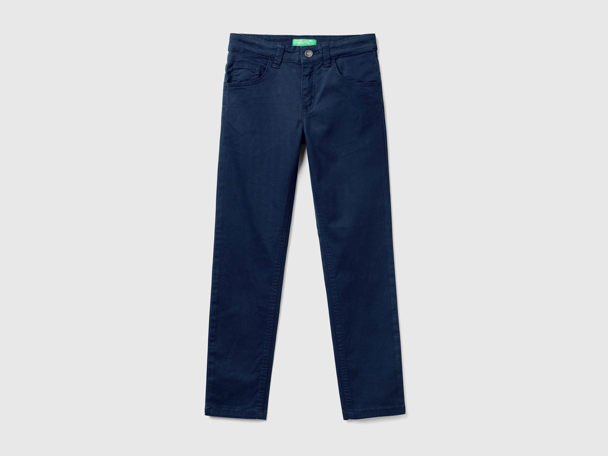 Five-Pocket Slim Fit Trousers - BEVAVA