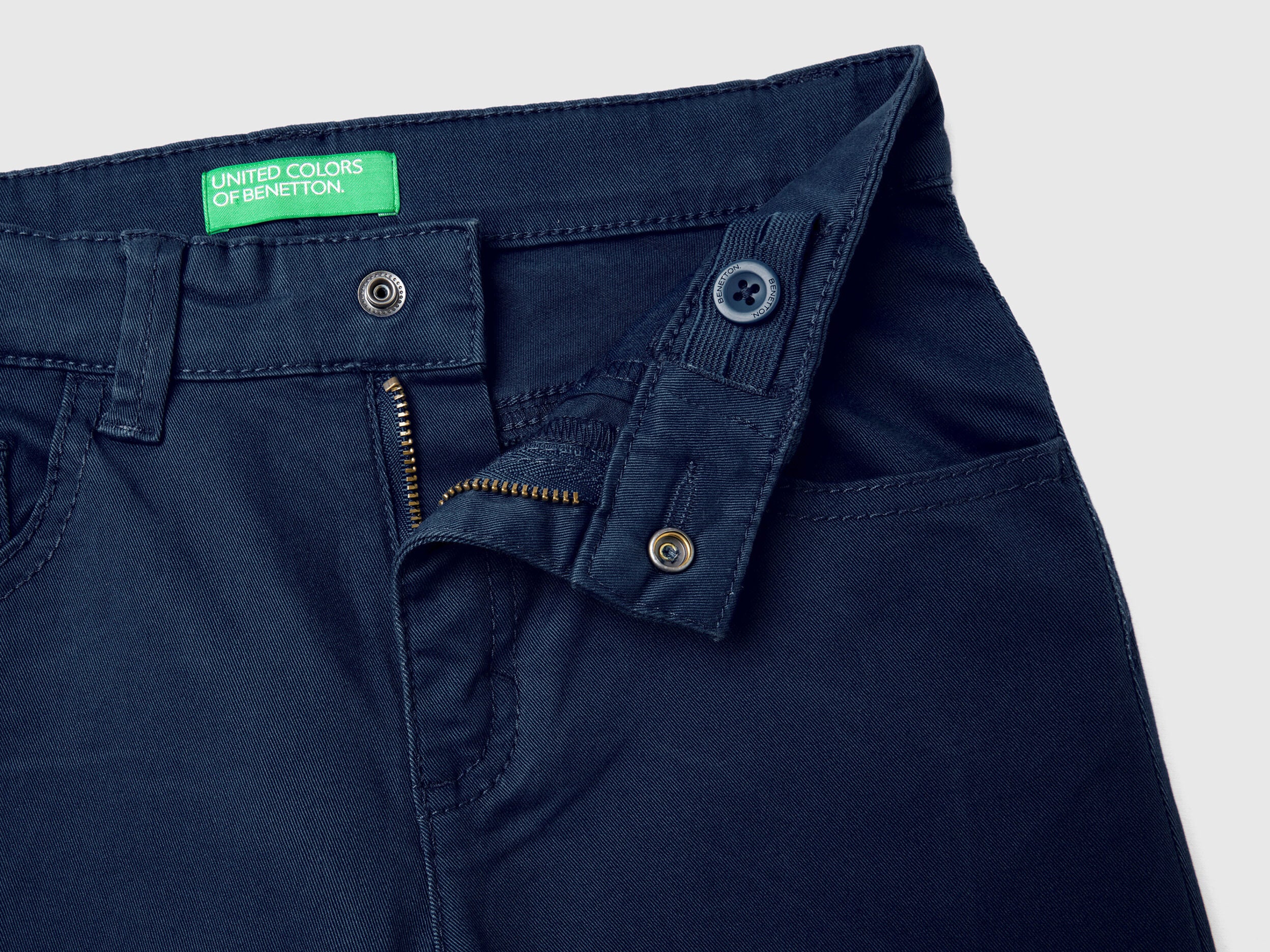 Five-Pocket Slim Fit Trousers - BEVAVA