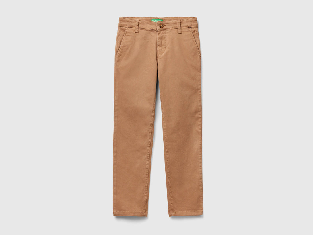 Slim Fit Chinos In Stretch Cotton_4HM6CF011_34A_01