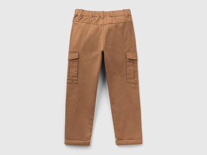 Straight Leg Cargo Trousers