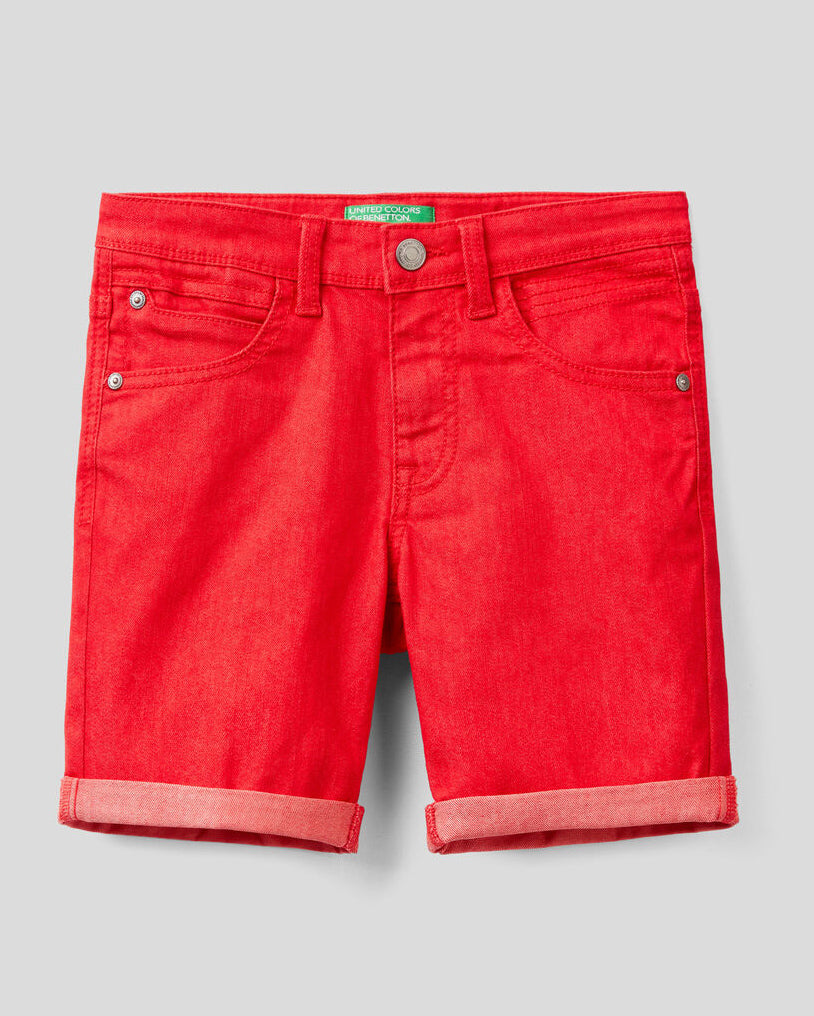 Red Bermuda Benetton