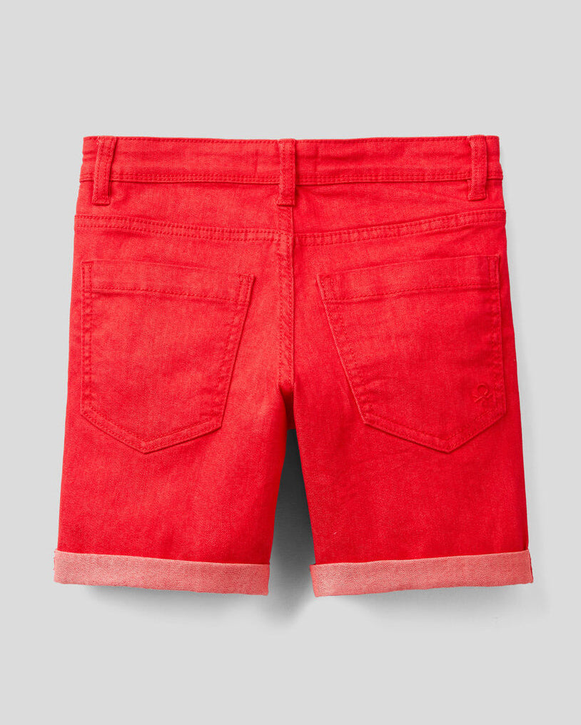 Red Bermuda Benetton