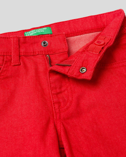 Red Bermuda Benetton