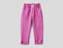Trousers With Star Patch Benetton
