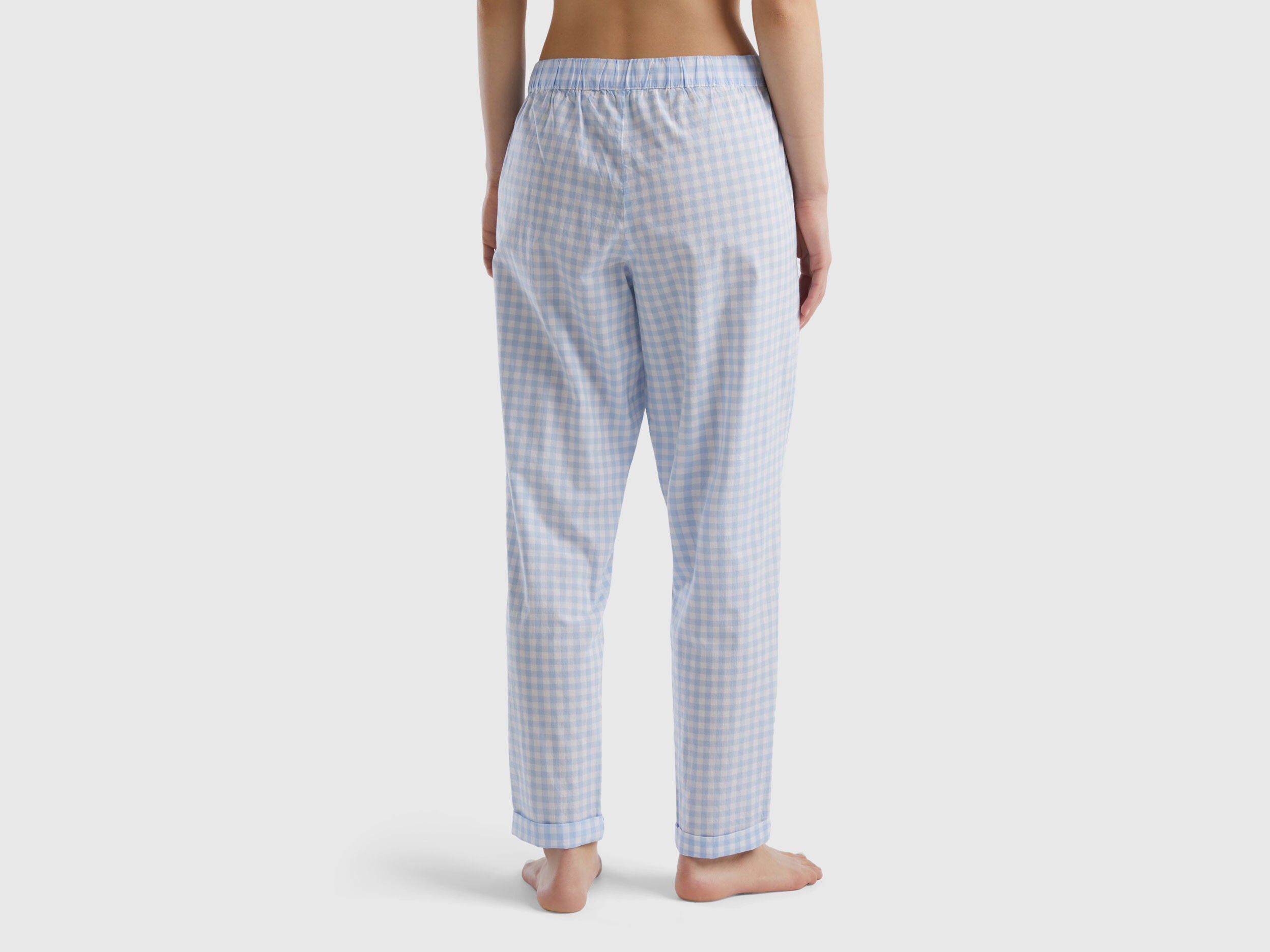 Trousers With Vichy Check Pattern_4LRA3F00F_901_02