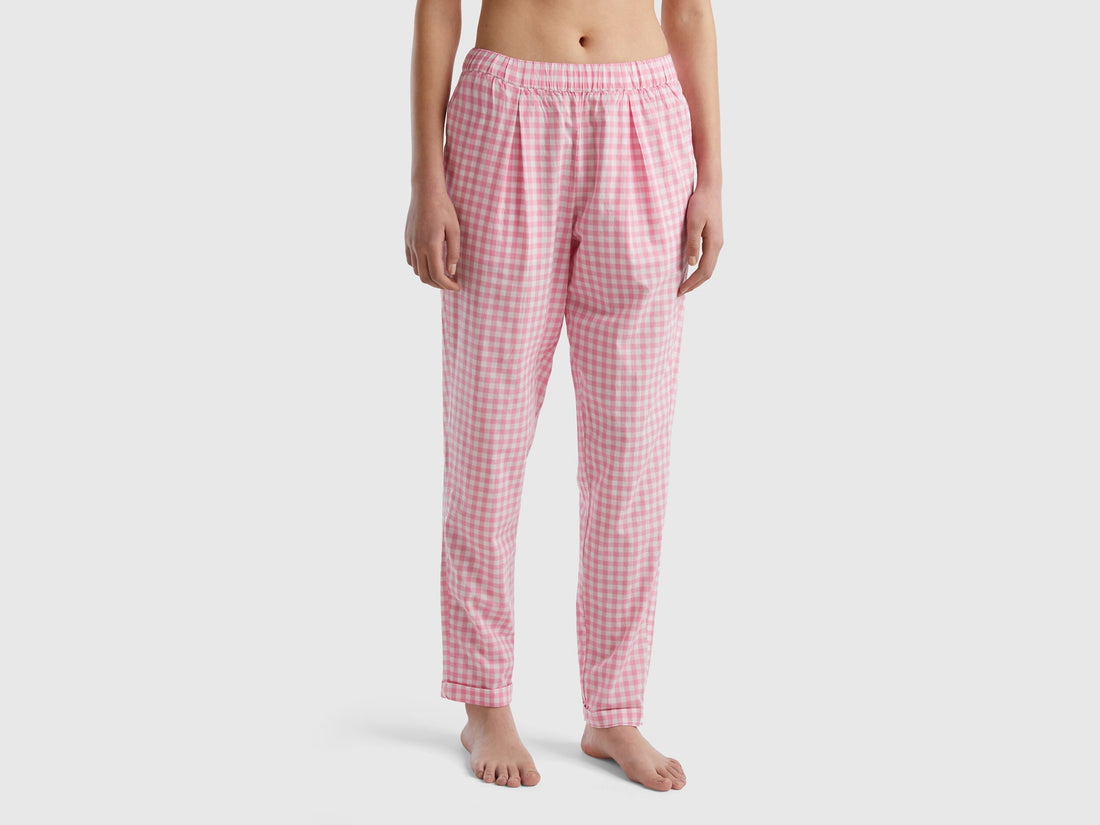 Trousers With Vichy Check Pattern_4LRA3F00F_902_01