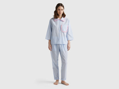 Vichy Check Pattern Pyjama Jacket_4LRA3M004_901_03