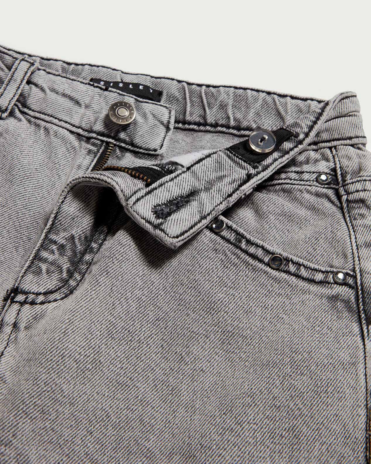 Dark Grey Trousers Sisley