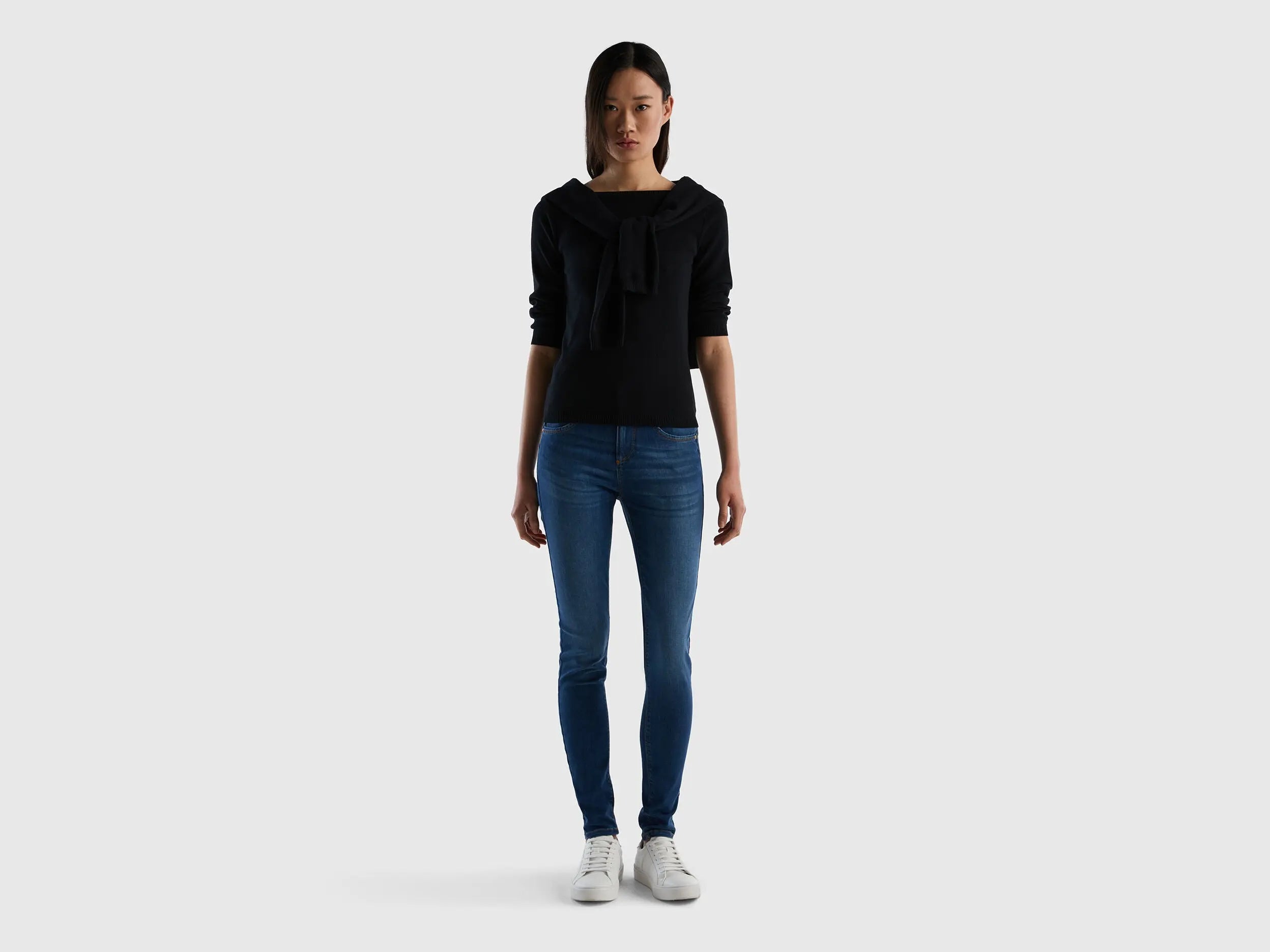 Skinny Fit Push Up Jeans - BEVAVA
