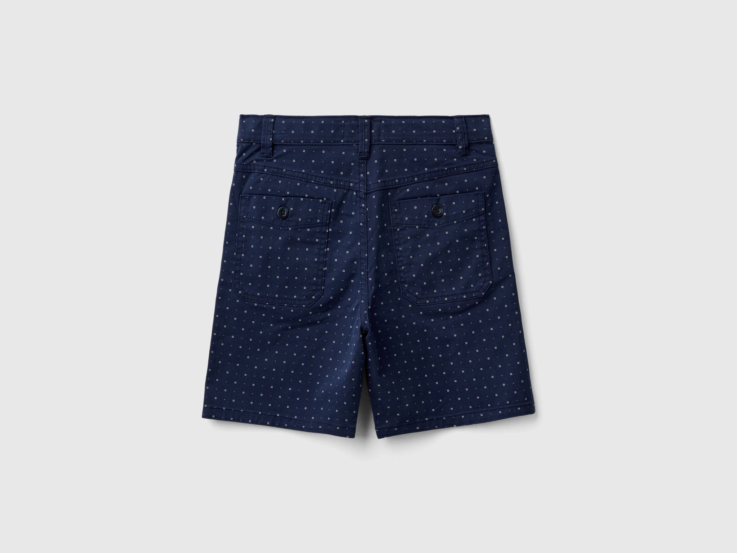 Slim Fit Micro Patterned Bermudas_4PA2C902E_63E_02