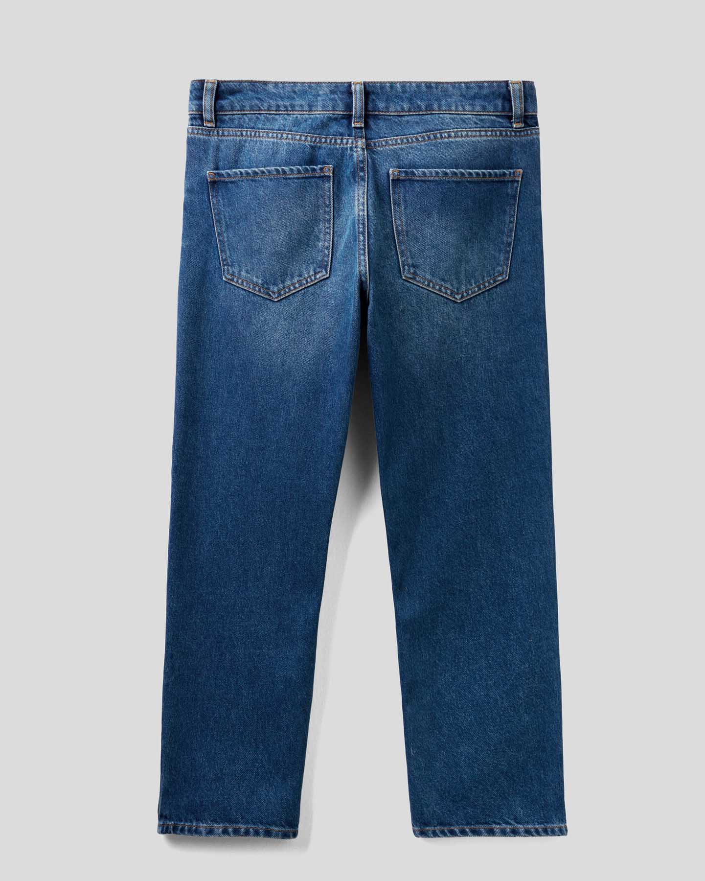 Middle Blue Trousers Benetton