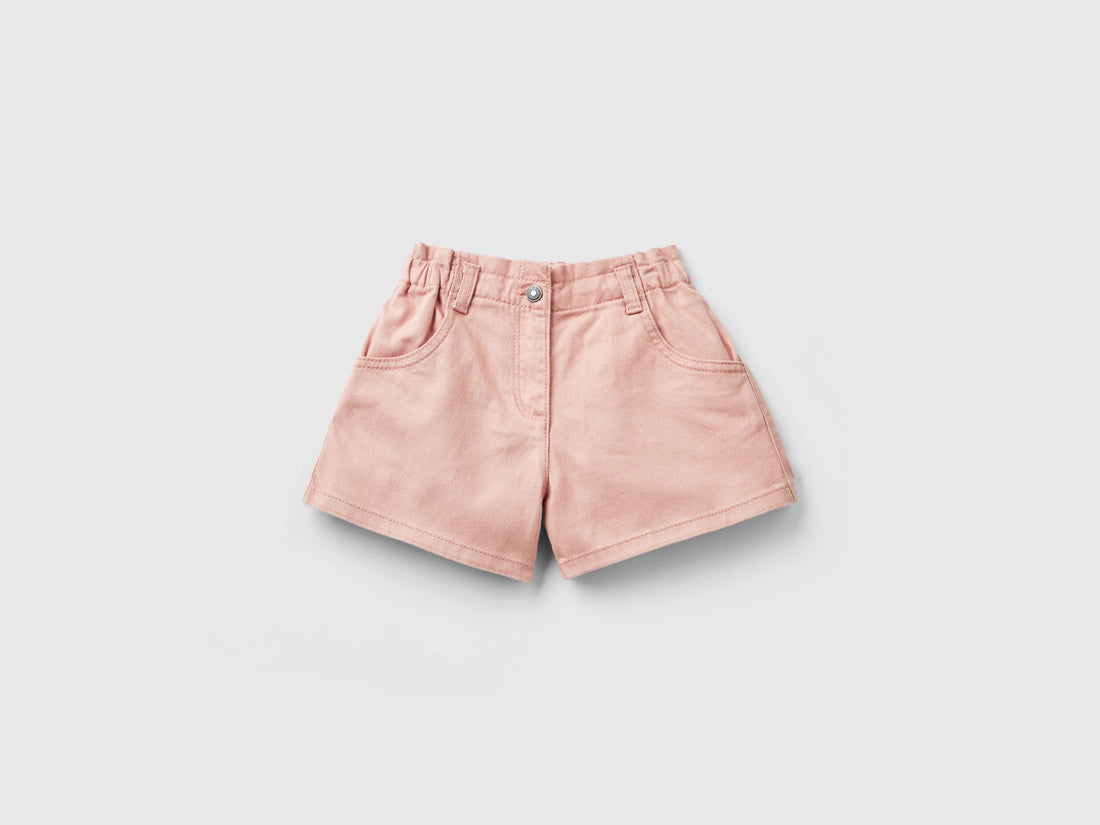 Paperbag Shorts In Stretch Cotton_4RISG901I_64W_01