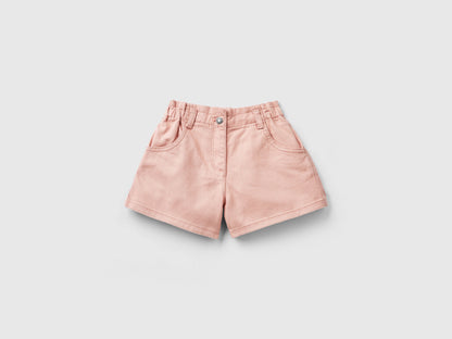 Paperbag Shorts In Stretch Cotton_4RISG901I_64W_01