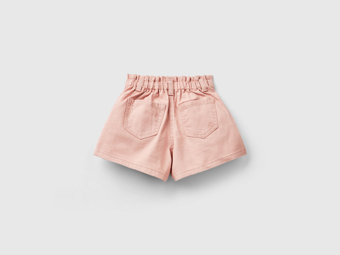 Paperbag Shorts In Stretch Cotton_4RISG901I_64W_02