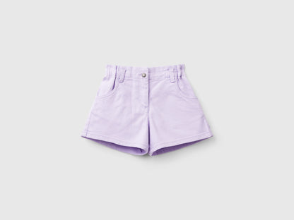 Paperbag Shorts In Stretch Cotton_4RISG901I_86G_01