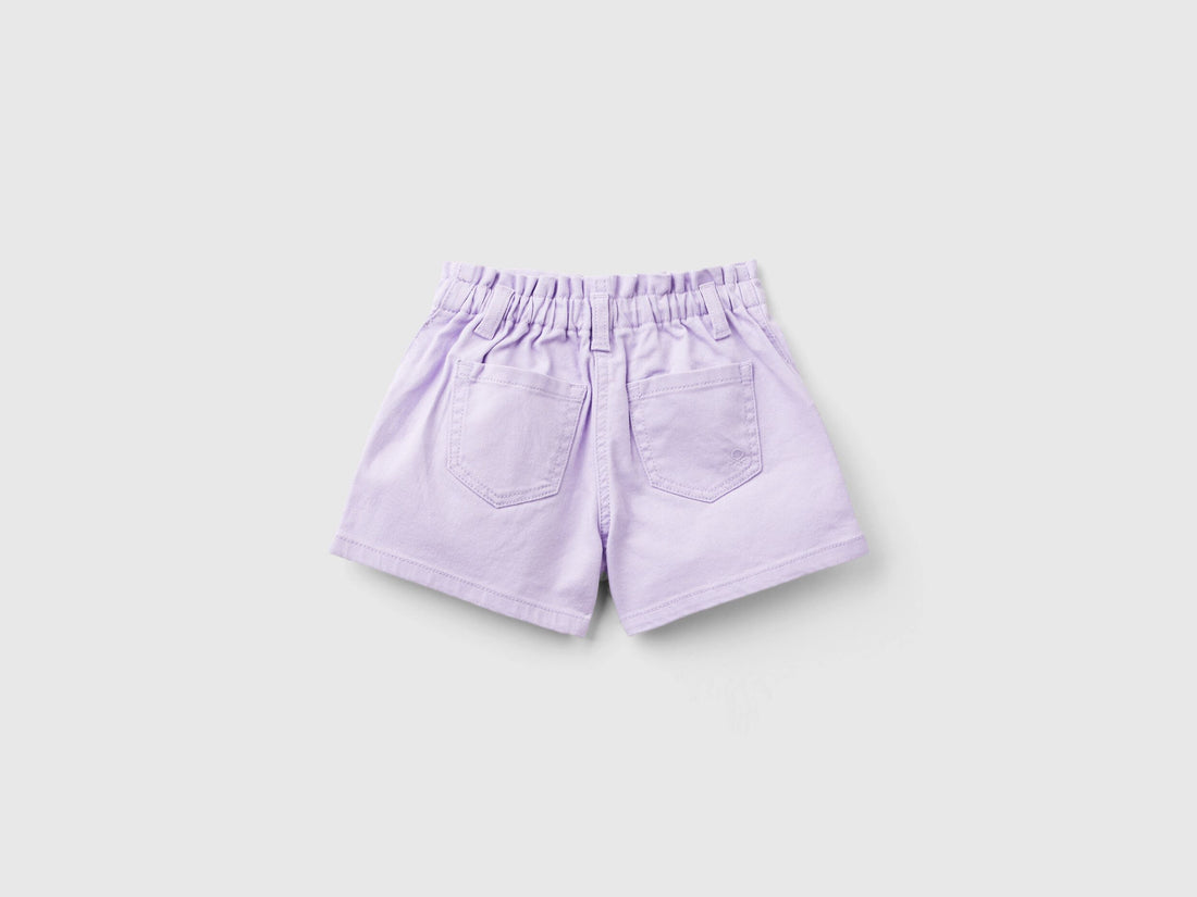 Paperbag Shorts In Stretch Cotton_4RISG901I_86G_02