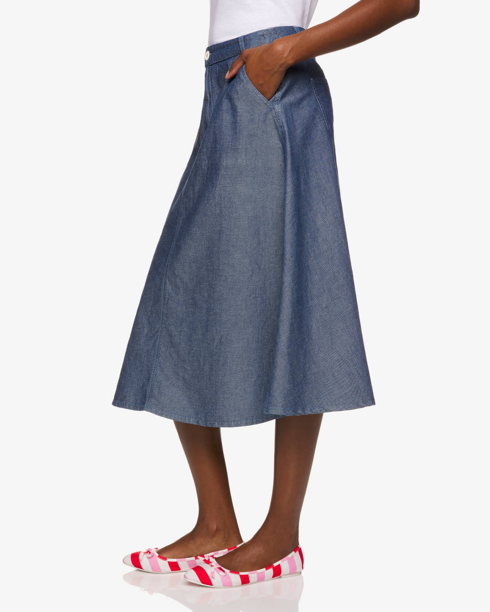Middle Blue Skirt Benetton