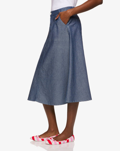 Middle Blue Skirt Benetton