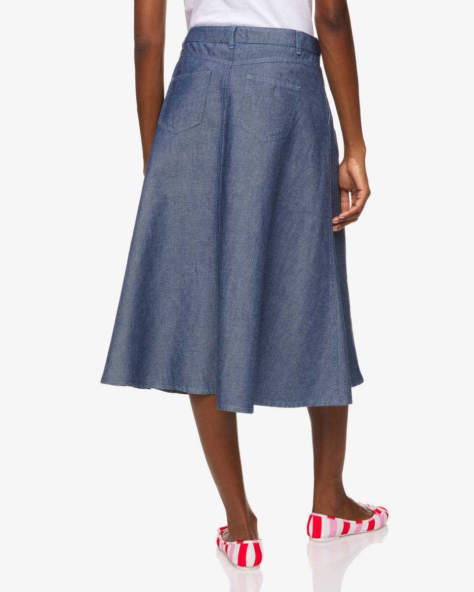 Middle Blue Skirt Benetton