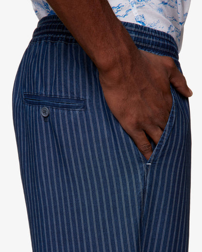 Middle Blue Trousers Benetton