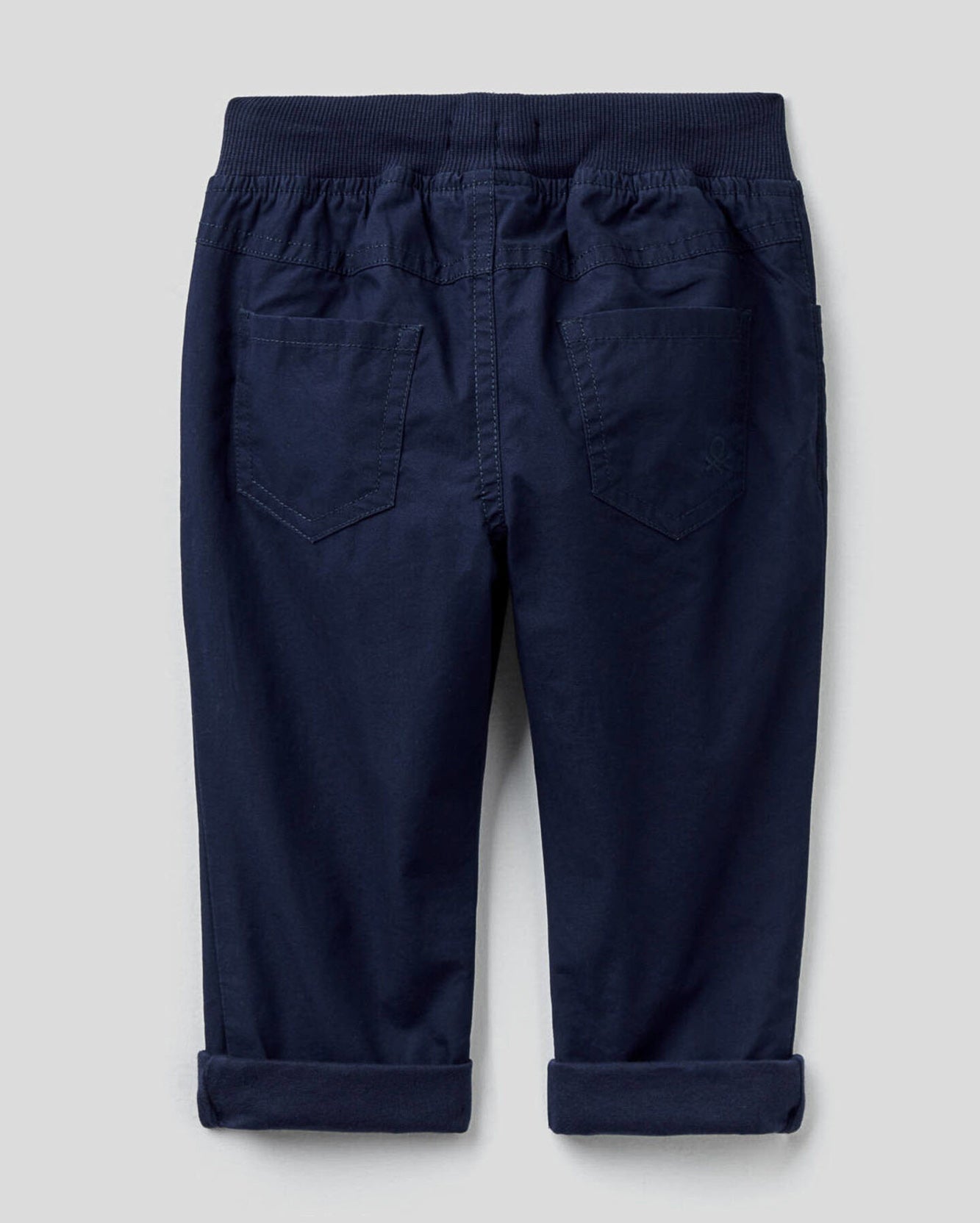 Dark Blue Trousers Benetton