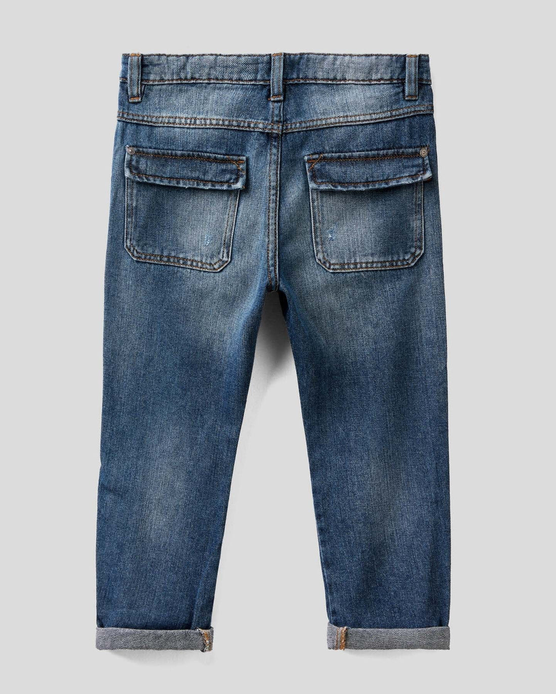 Blue Carrot Fit Jeans In "Eco-Recycle" Denim Benetton