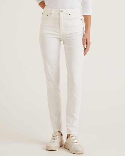 White Trousers Benetton