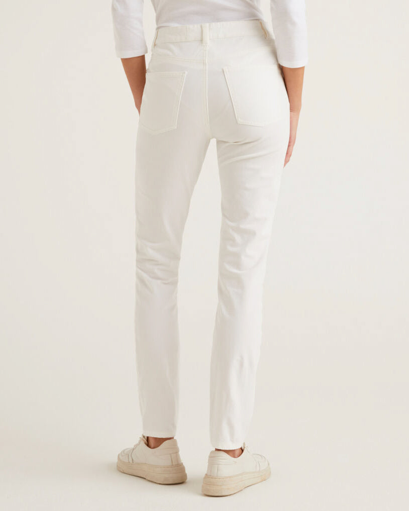 White Trousers Benetton