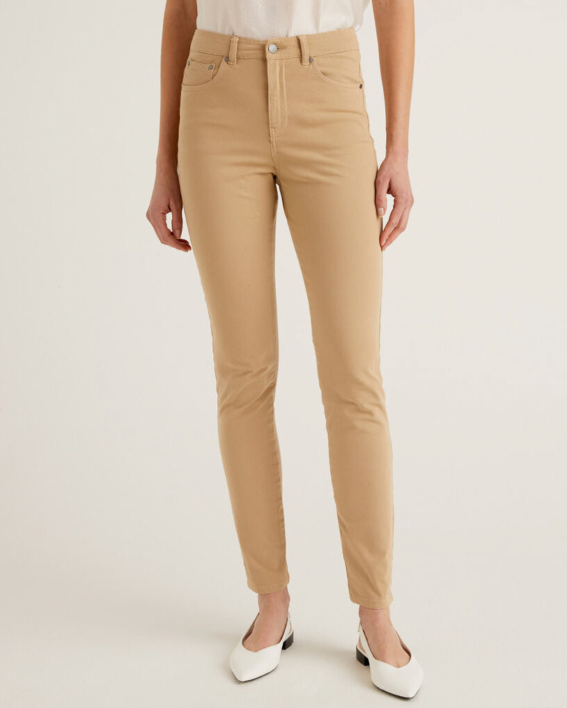Beige Trousers Benetton