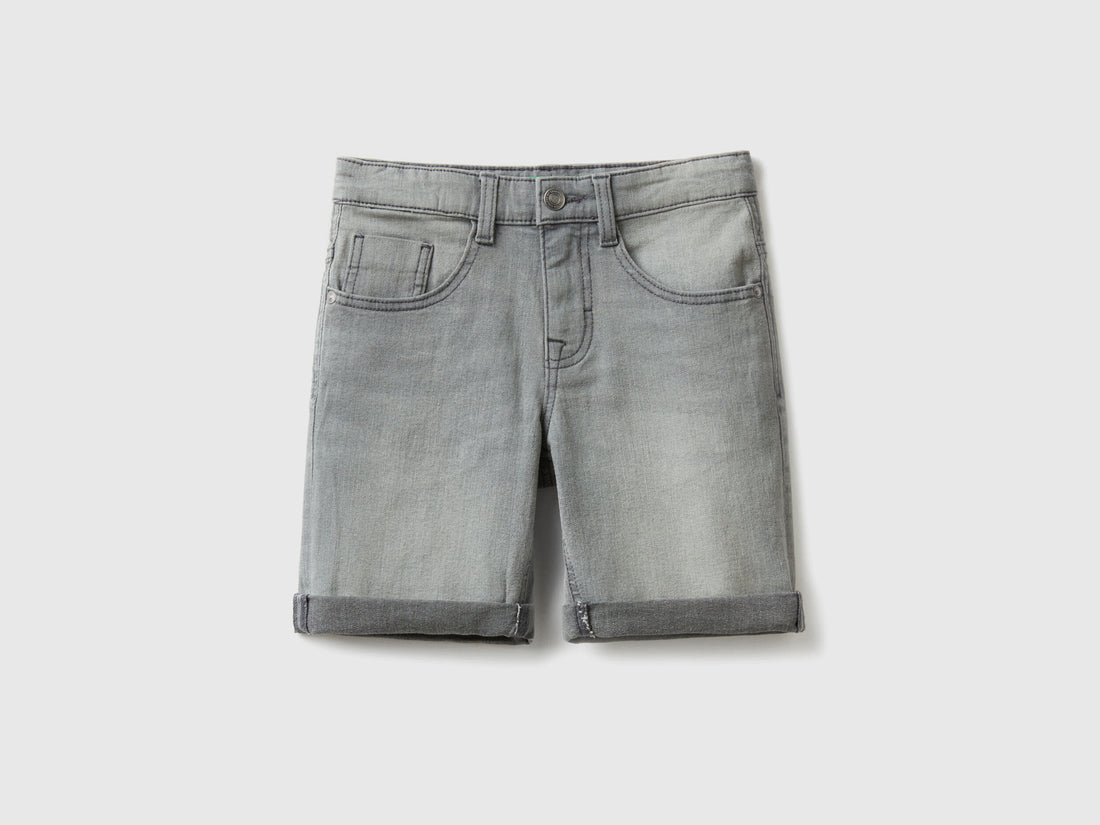 Slim Fit Bermudas In "Eco-Recycle" Denim_4XA2C9013_800_01