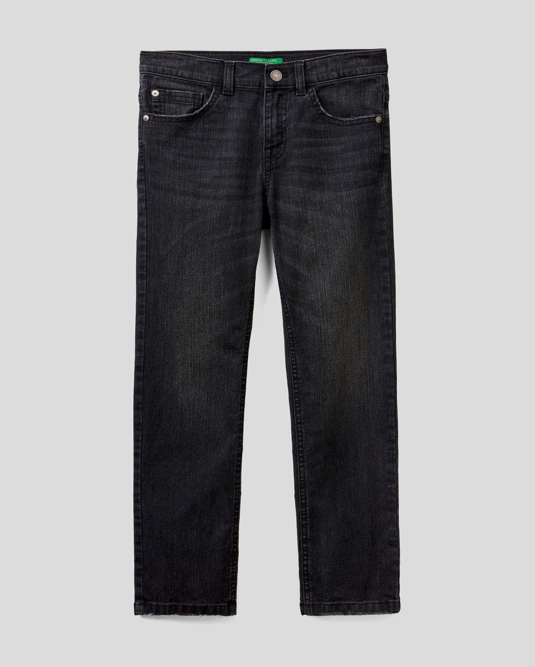 Black "Eco-Recycle" Slim Fit Jeans Benetton
