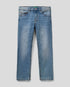 Light Blue "Eco-Recycle" Slim Fit Jeans Benetton