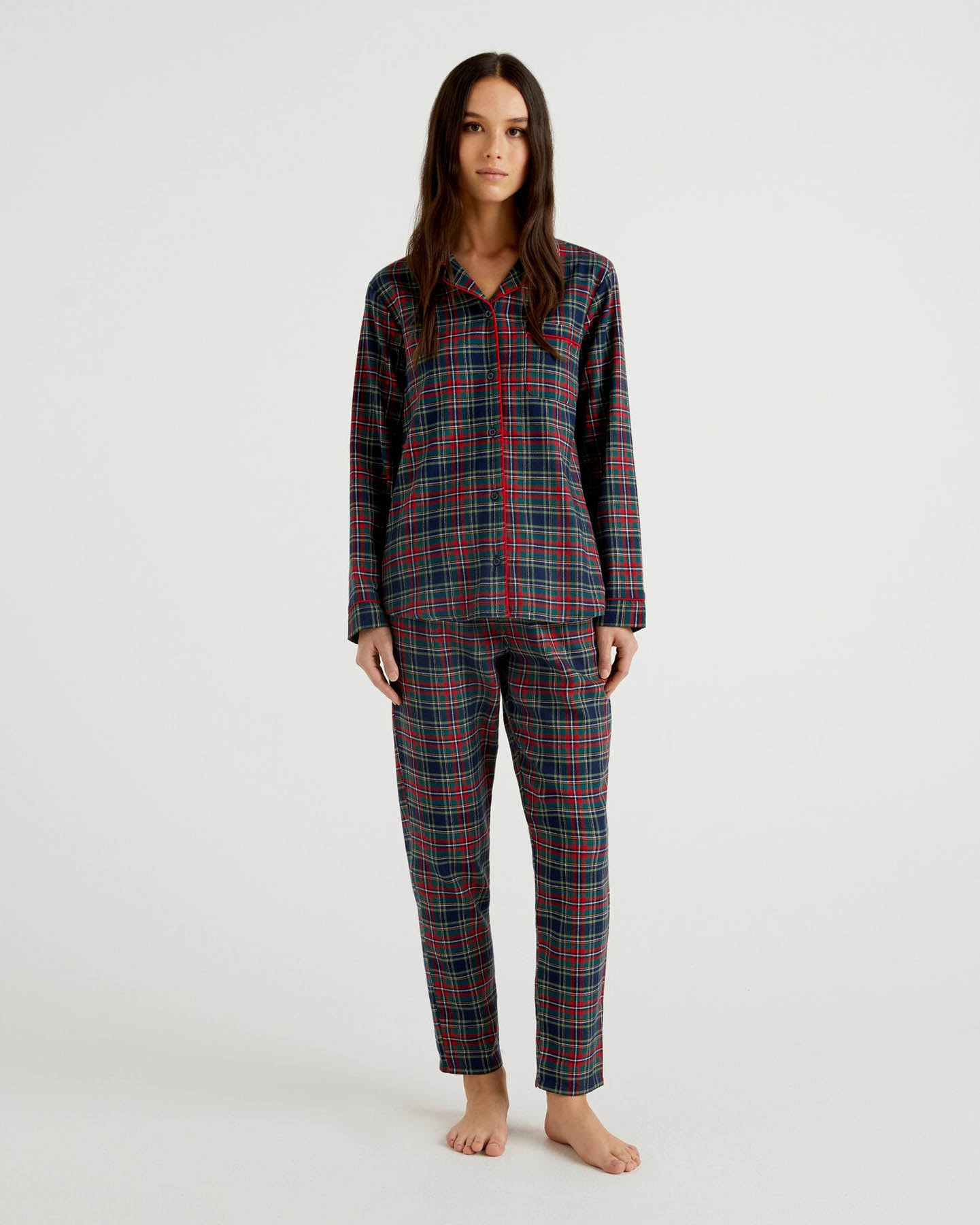 Multi-Color Pyjama (Shirt+Trouser)