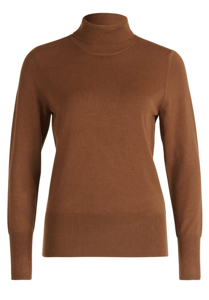 Long Sleeve Brown Turtleneck_5000-1036_7054_01