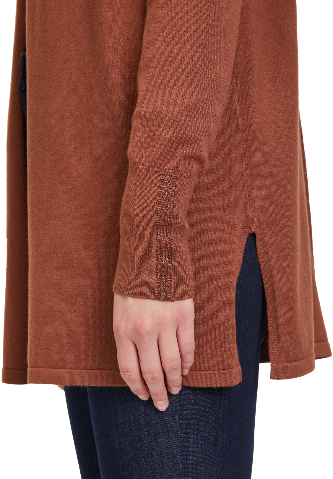 Short Cardigan With Side Slits_5001-1036_7054_07