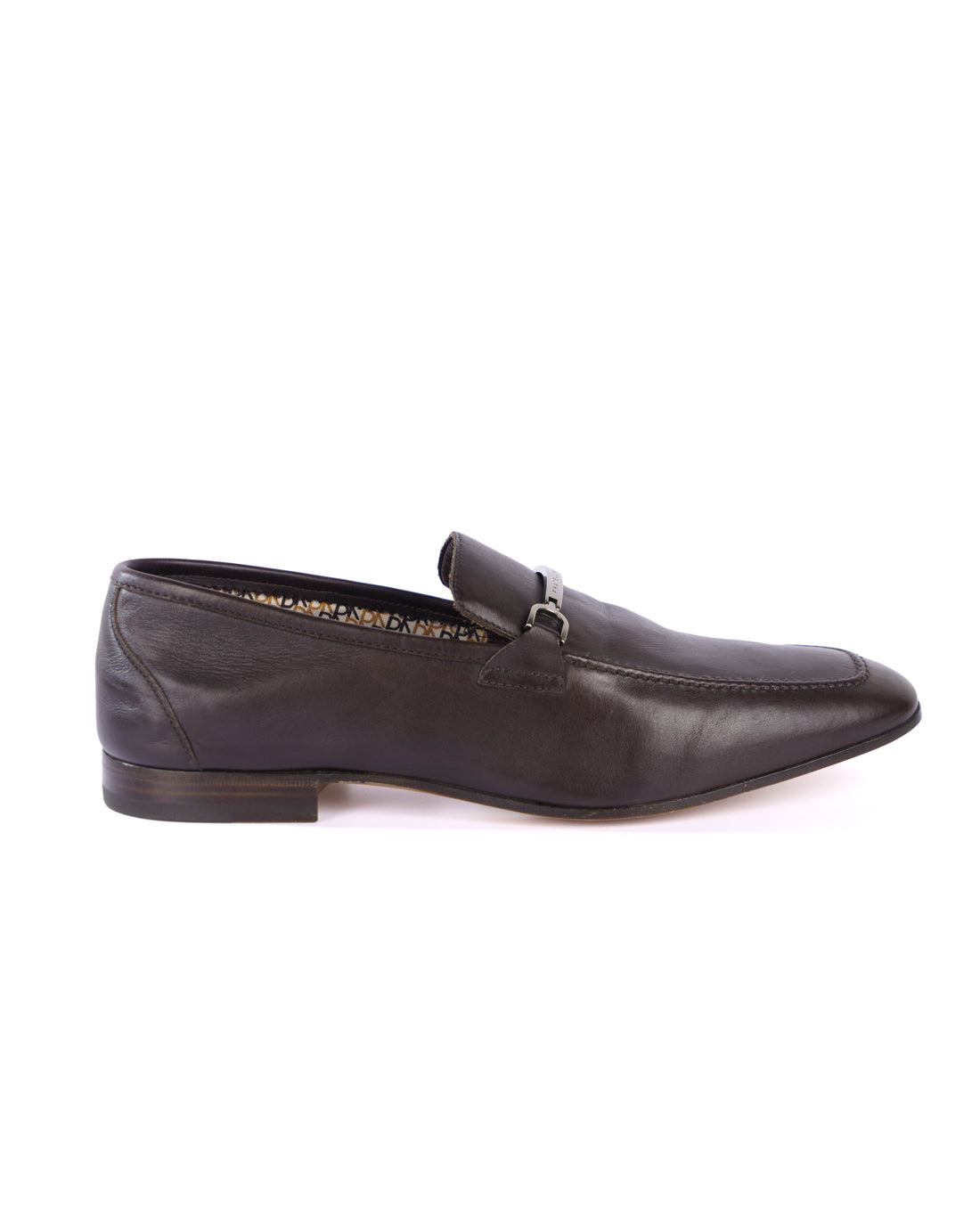 Brown Loafer Shoes - BEVAVA