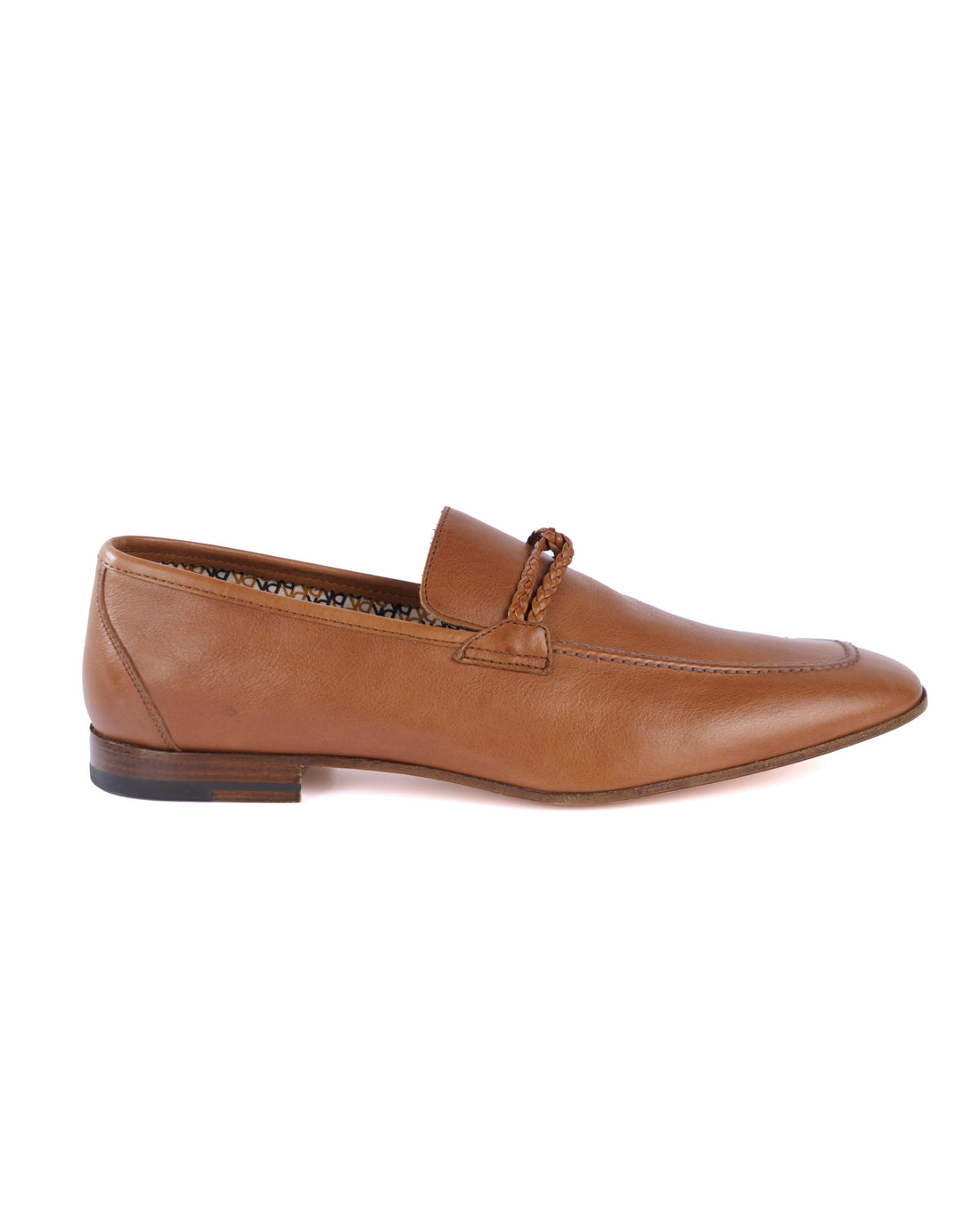 Brown Loafer Shoes - BEVAVA