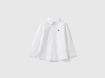 Shirt In Pure Cotton_54AZGQ00J_101_01