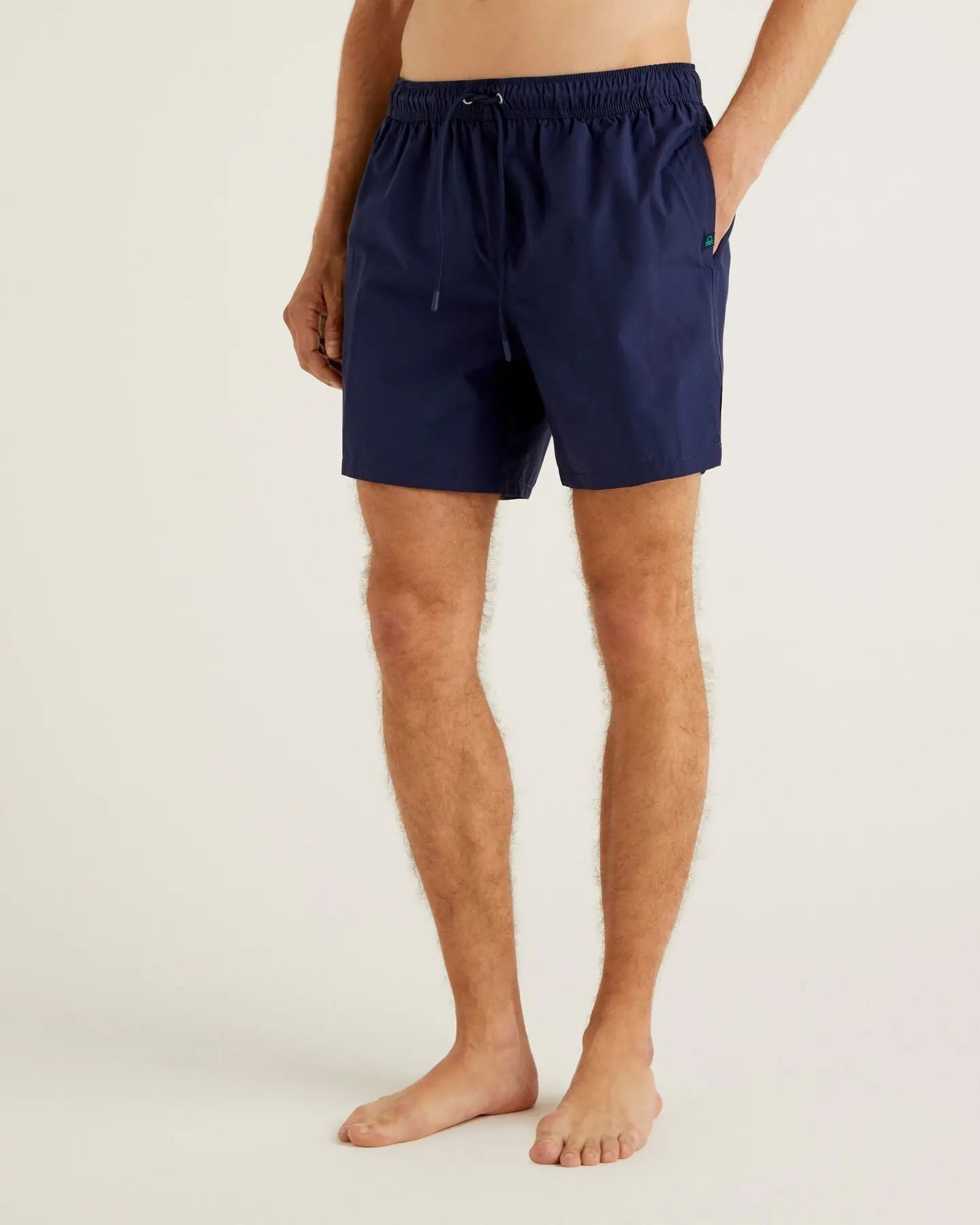 Dark Blue Swim Trunks - BEVAVA