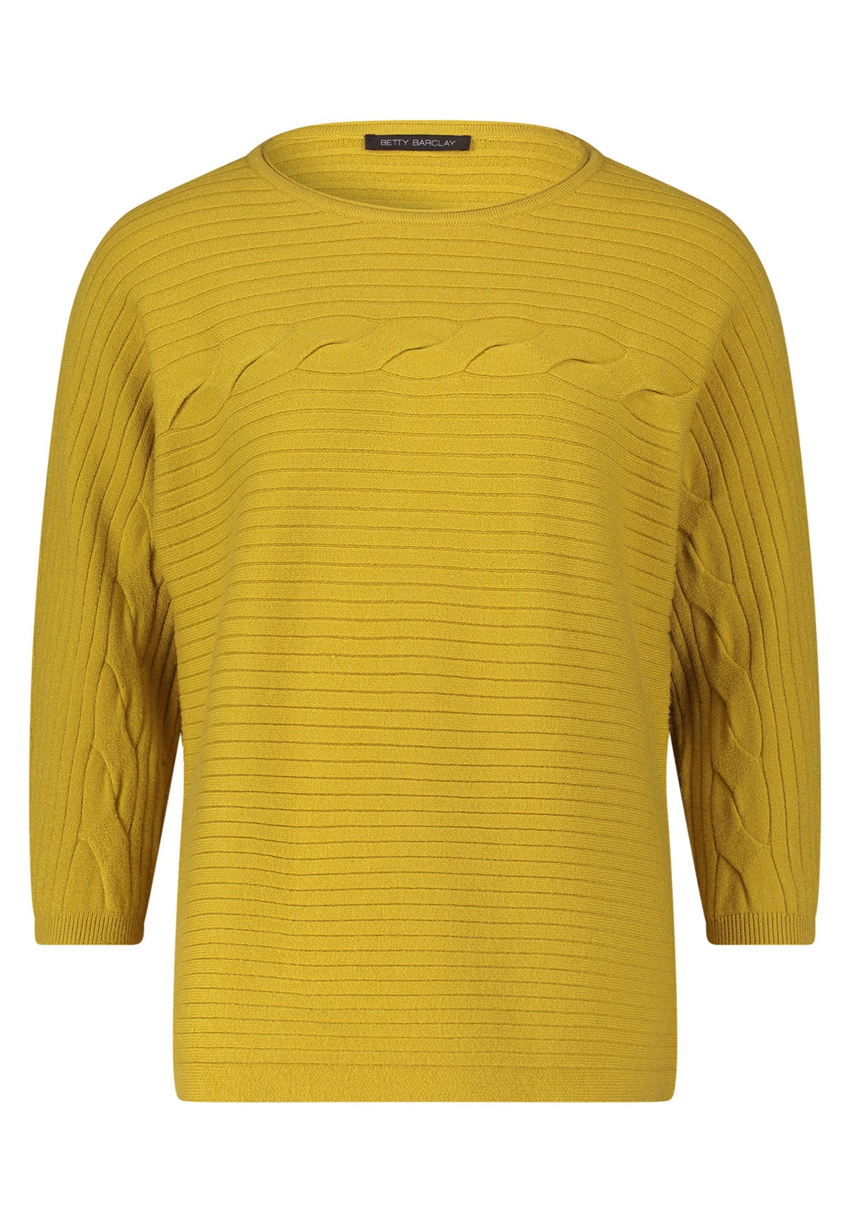 Yellow Pullover With Mockneck_5978-1026_5478_01