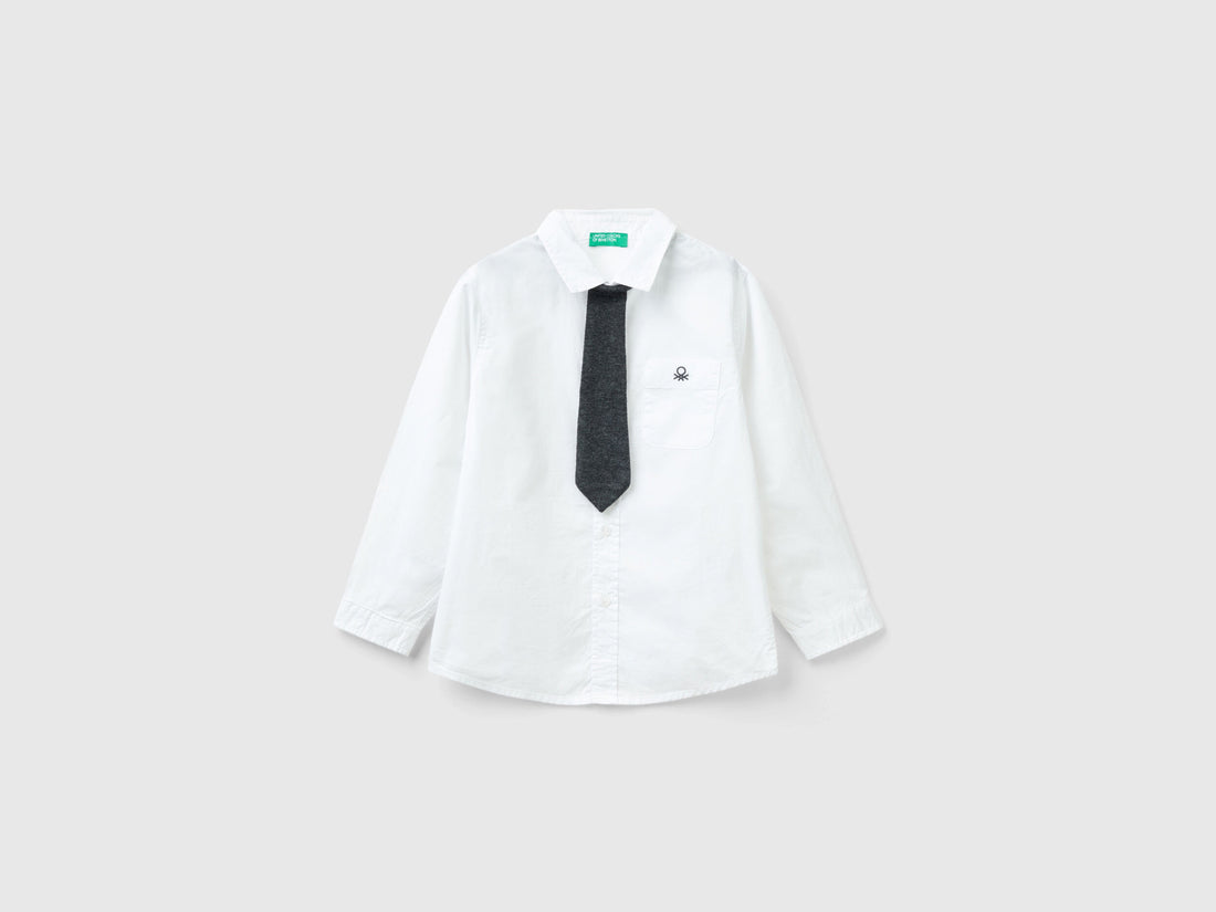 Shirt With Detachable Tie_59UXGQ01J_101_01