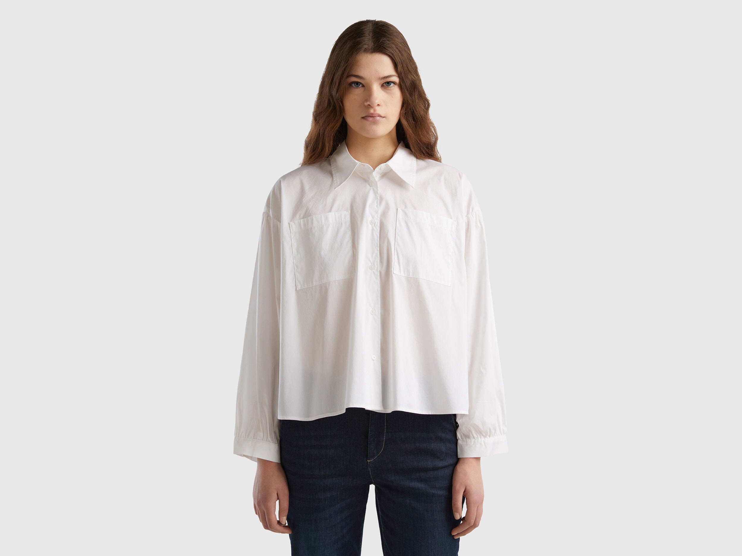 Boxy Fit Balloon Sleeve Shirt_5AWRDQ07W_101_02