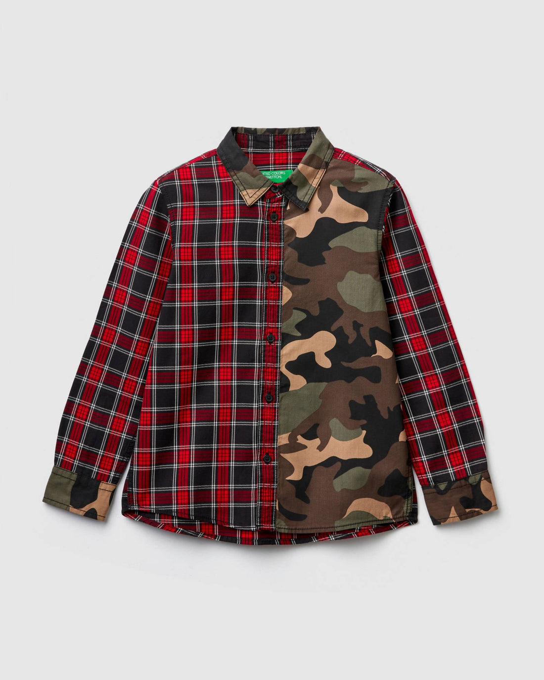 Multi-Color Shirt Benetton