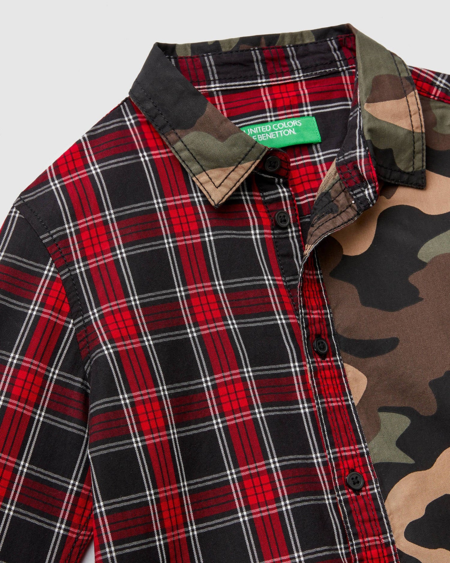 Multi-Color Shirt Benetton