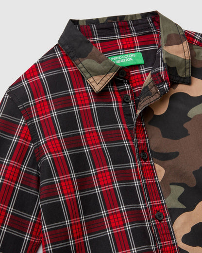 Multi-Color Shirt Benetton