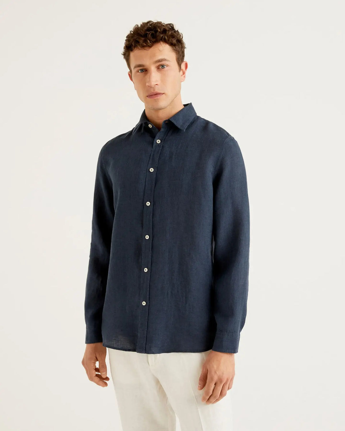 Dark Blue Shirt - BEVAVA