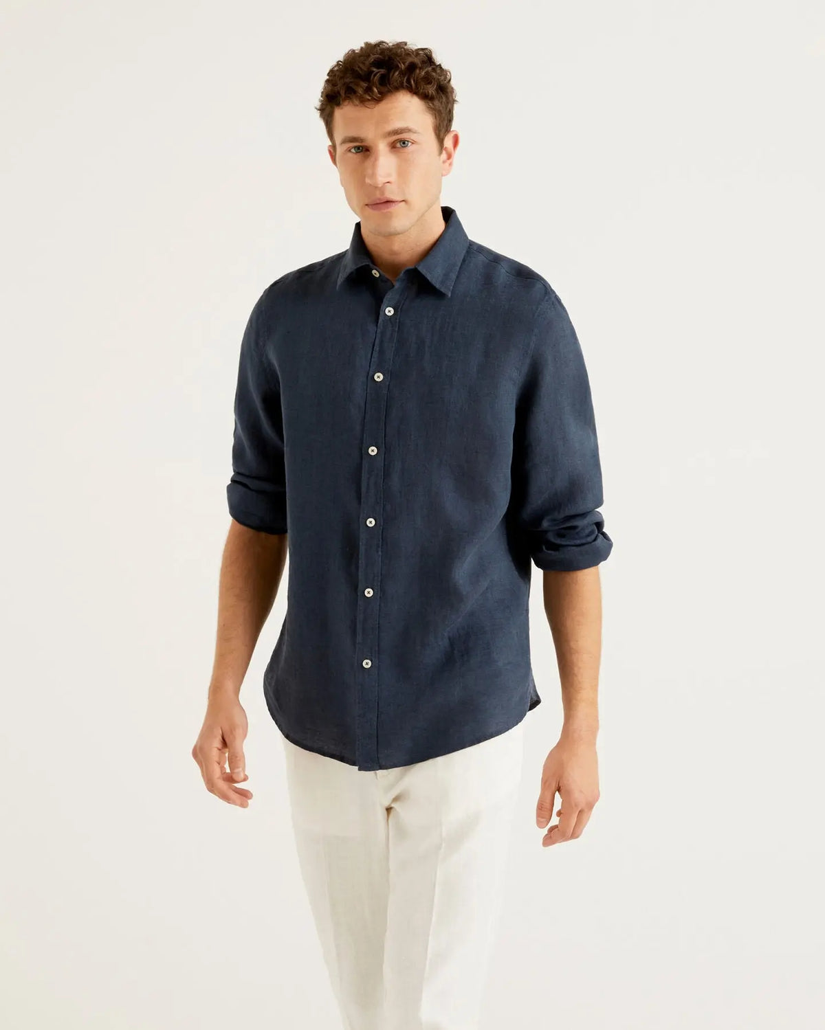 Dark Blue Shirt - BEVAVA